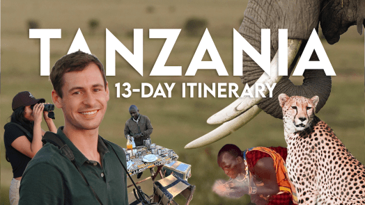 Our 13-Day Itinerary: TANZANIA Safari +&nbsp;Zanzibar